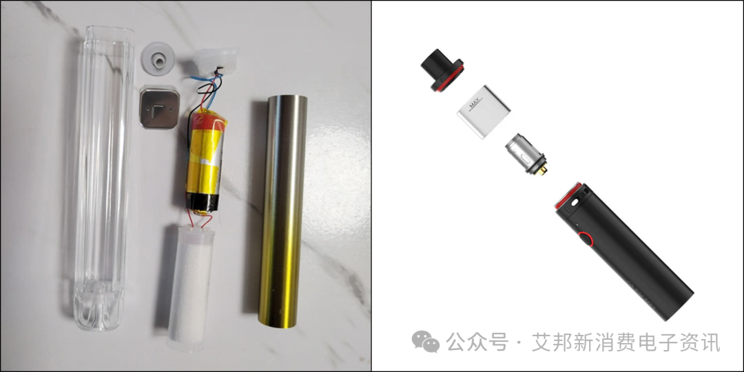 Analysis of Electronic Cigarette Structure