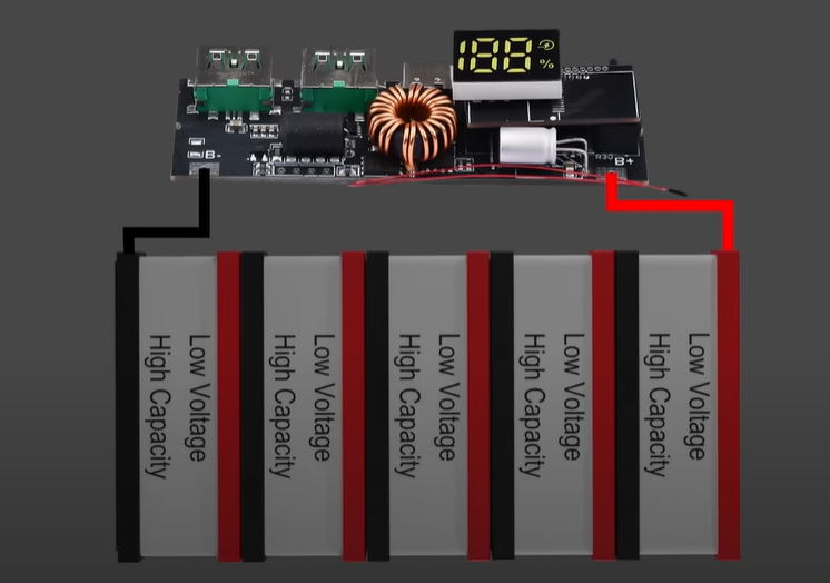 Resourceful innovation! 35 disposable e-cigarettes transformed into portable power banks.