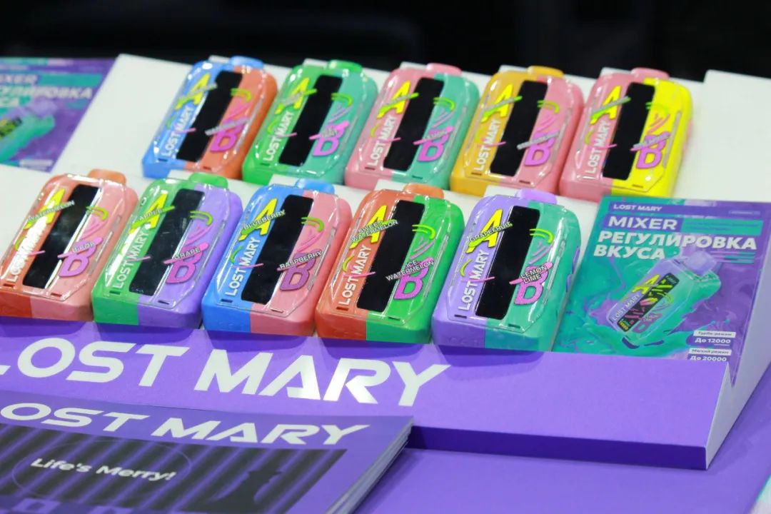 Heaven Gifts Showcases New Products at the Russian Industry Exhibition: The Dual-Drive Vaping Experience of ELFBAR and LOST MARY