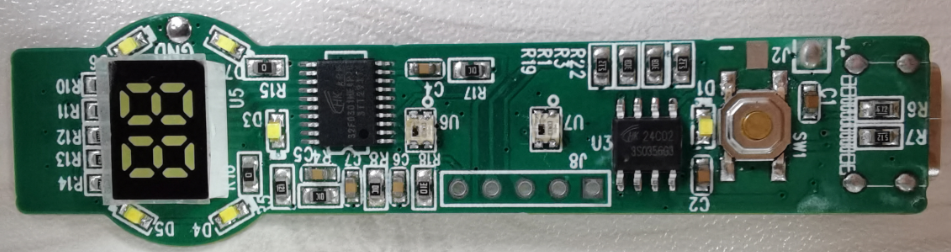 The application of the Hangshun Chip MCU in electronic cigarette solutions.