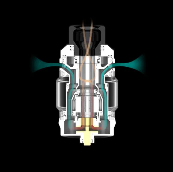 Design and Application of Centerless Electronic Cigarette Airflow Path.