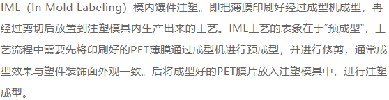 IMD|IMR|IML|INS|ATS|IME各种模内装饰技术全面专业诠释